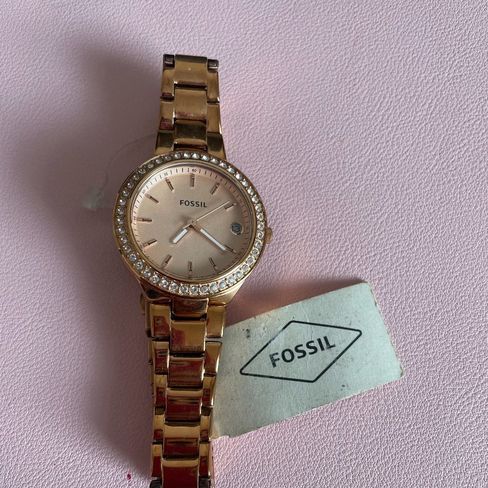 Fossil Gold Watch
